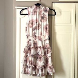 Express High Neck Sleeveless Dress